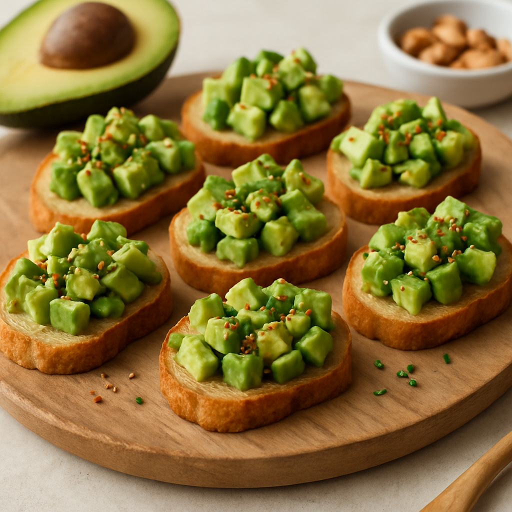 Borrelhapjes met avocado