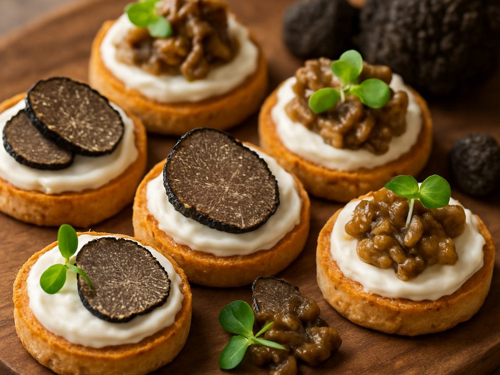Borrelhapjes met truffel