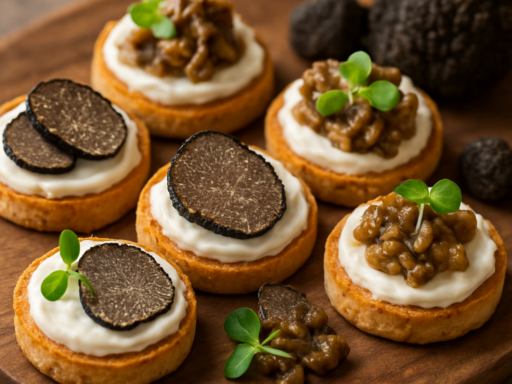 Borrelhapjes met truffel