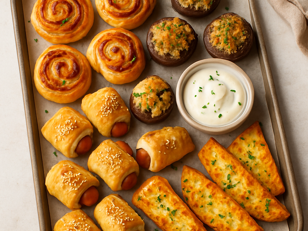 Borrelhapjes uit de oven