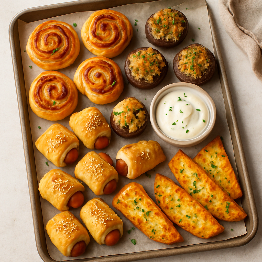 Borrelhapjes uit de oven