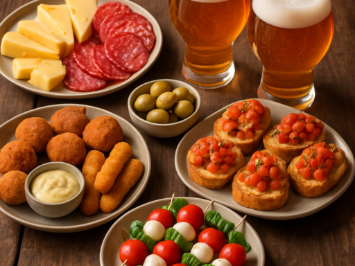 Borrelhapjes voor high beer