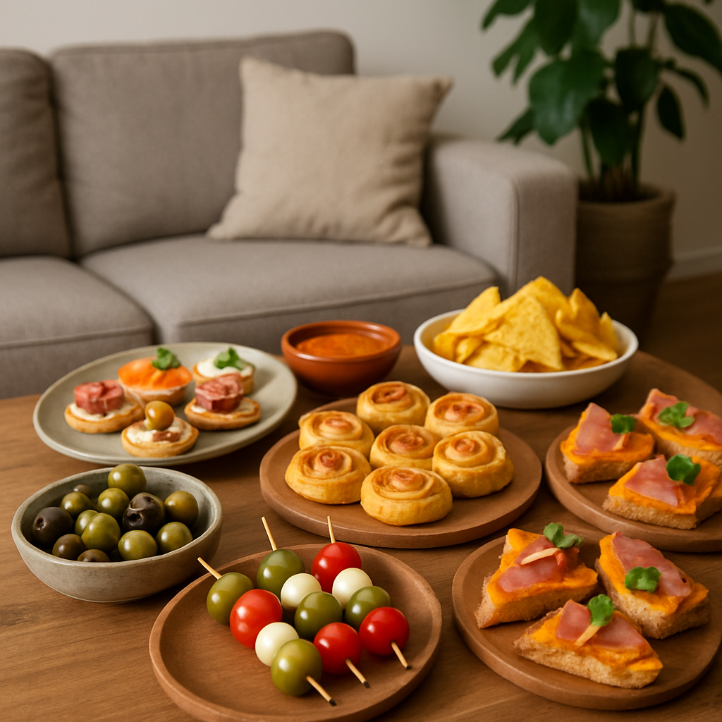 Borrelhapjes voor housewarming