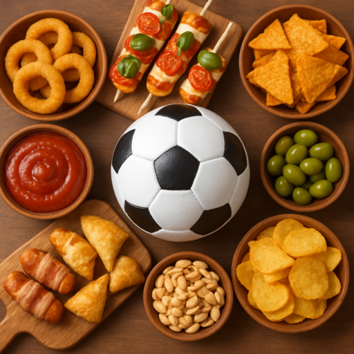 Borrelhapjes voor voetbalavond