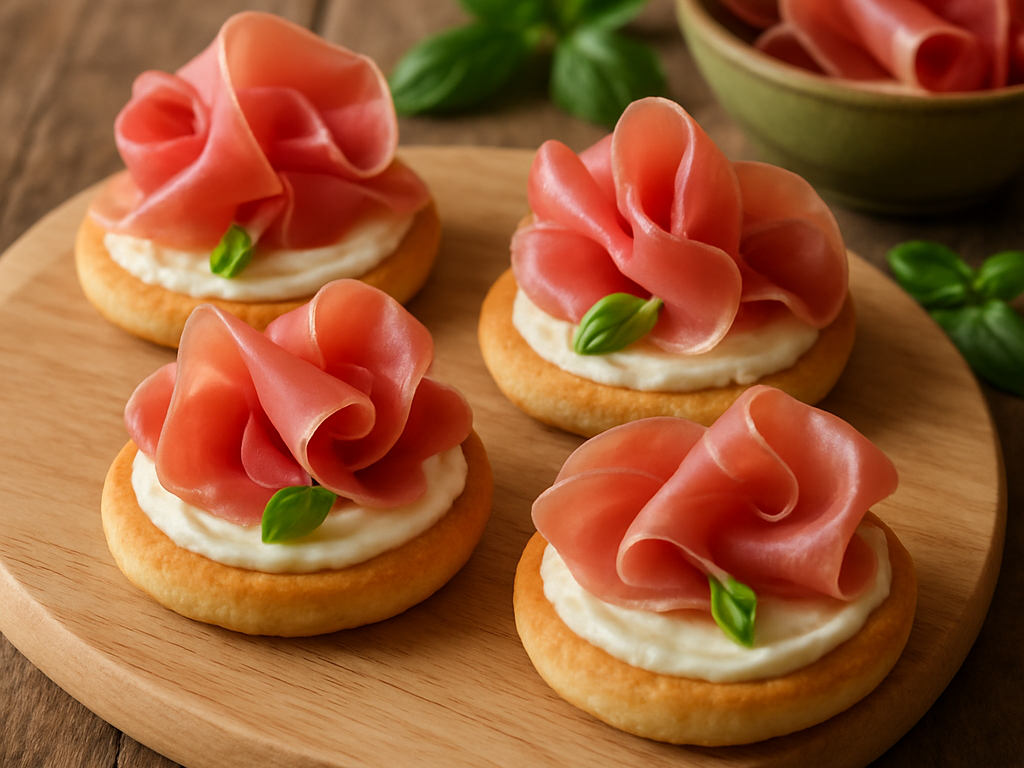 Hapjes met prosciutto