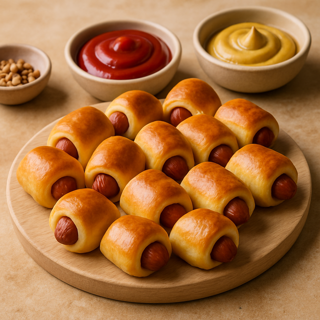 Mini hotdogs als borrelhapje