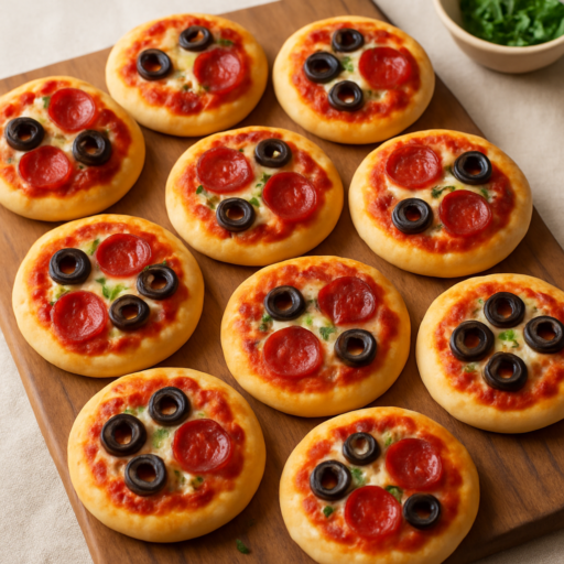 Mini pizza hapjes