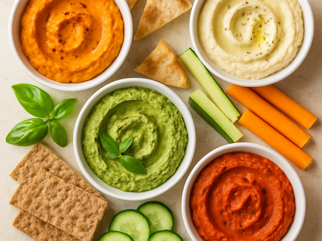 Snelle dips en spreads