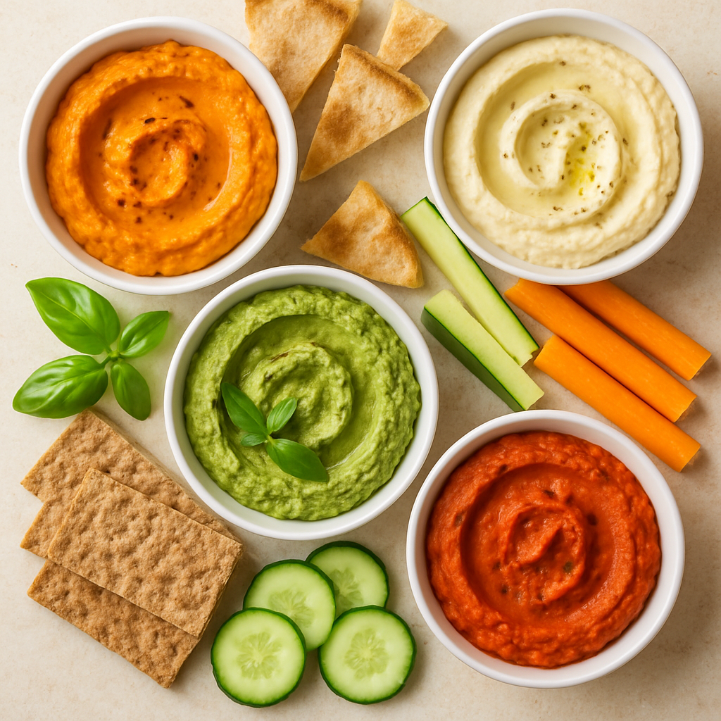 Snelle dips en spreads