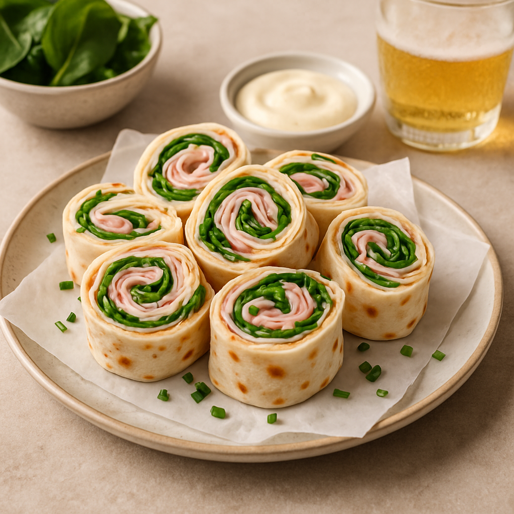 Snelle wraps voor de borrel